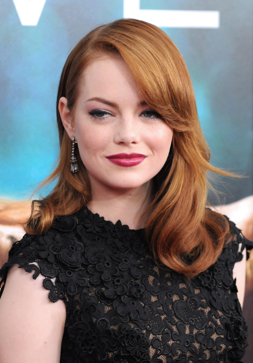 Emma Stone Before and After - The Glow Memo