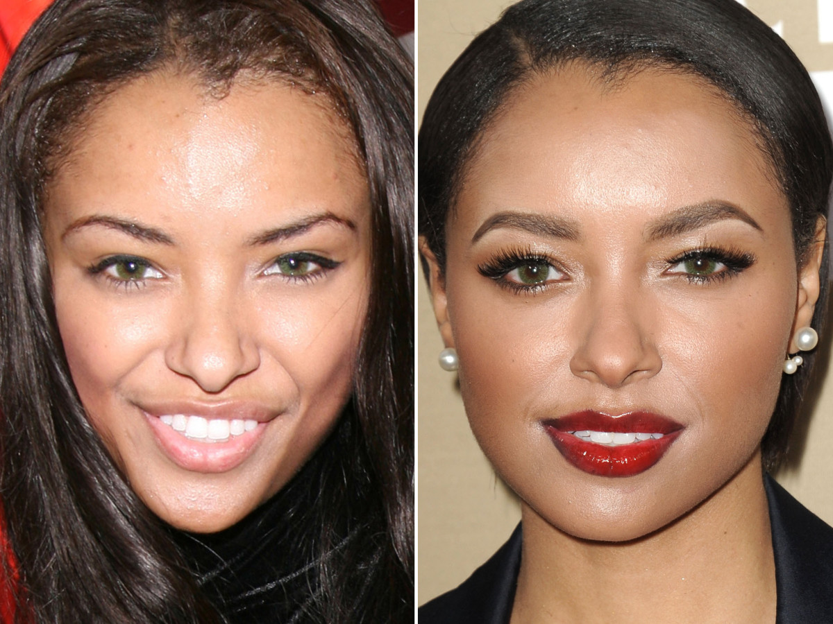 Kat Graham Before and After - The Glow Memo