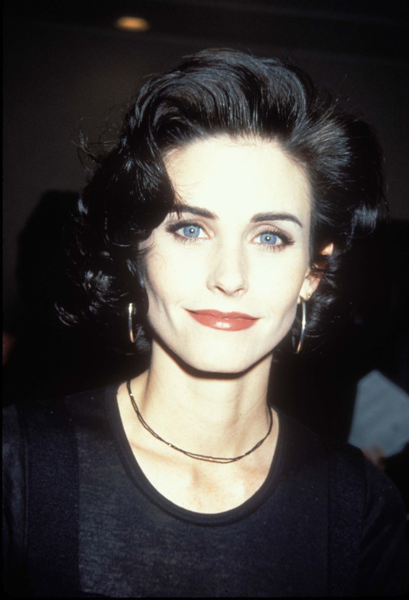 Courteney Cox Before and After - The Glow Memo