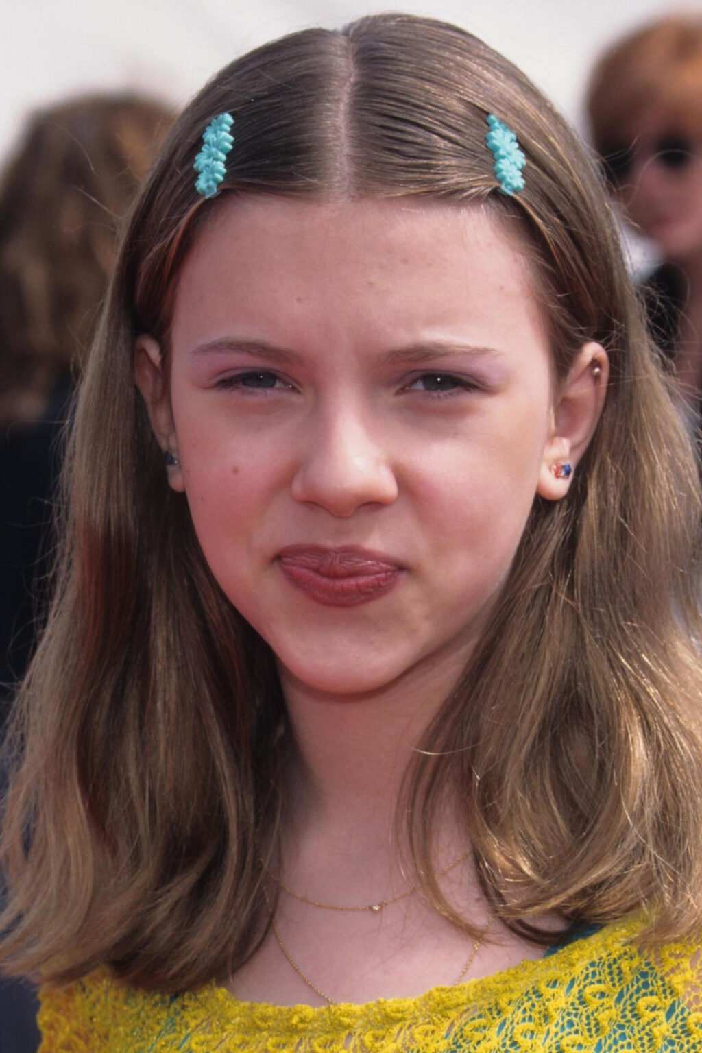 Scarlett Johansson at the 1997 Independent Spirit Awards